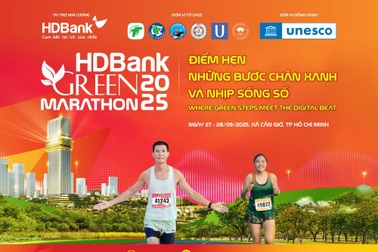 Huỳnh Anh Khôi - Văn Tâm - Đan Quyết làm nóng đường đua HDBank Green Marathon 2025