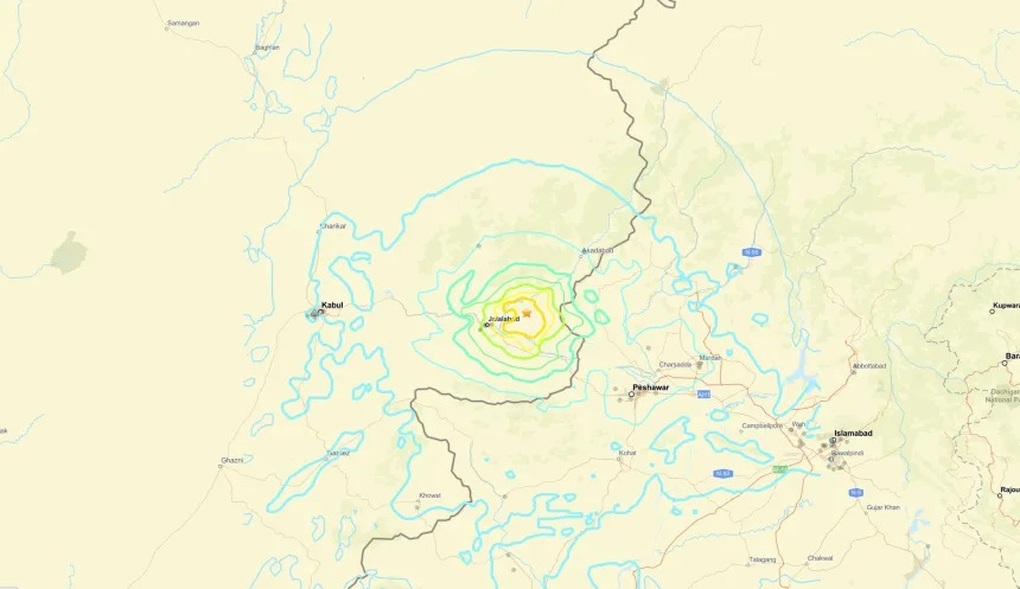 Động đất mạnh ở Afghanistan, hơn 600 người thiệt mạng - 2 Động đất mạnh ở Afghanistan, hơn 600 người thiệt mạng - 2