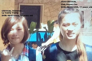 Hai thiếu nữ Việt mất tích tại Mỹ