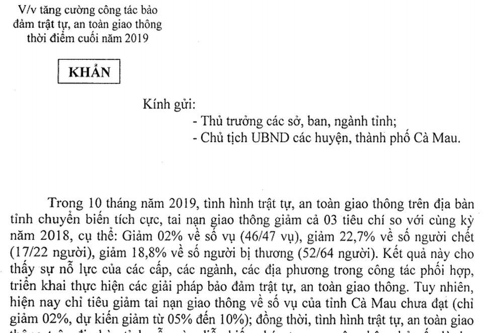 Giao thông bất ổn, Chủ tịch Cà Mau chỉ đạo khẩn - 2 Giao thông bất ổn, Chủ tịch Cà Mau chỉ đạo khẩn - 2