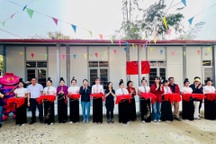 Khánh thành điểm trường tại Sơn La do Unicity Marketing Việt Nam tài trợ