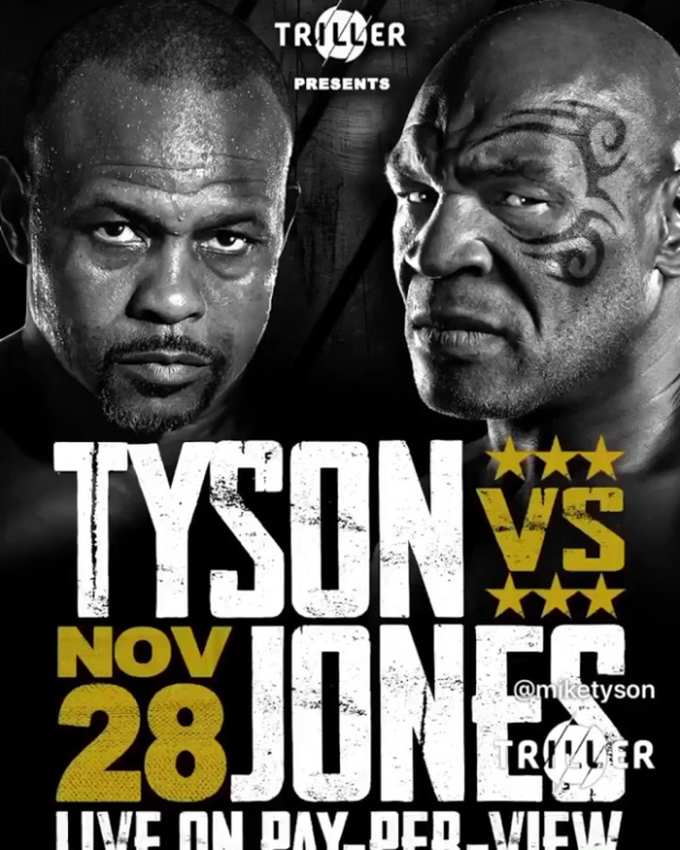 Huyền thoại Myke Tyson xác nhận chuẩn bị thượng đài với Roy Jones Jr - 1 Huyền thoại Myke Tyson xác nhận chuẩn bị thượng đài với Roy Jones Jr - 1