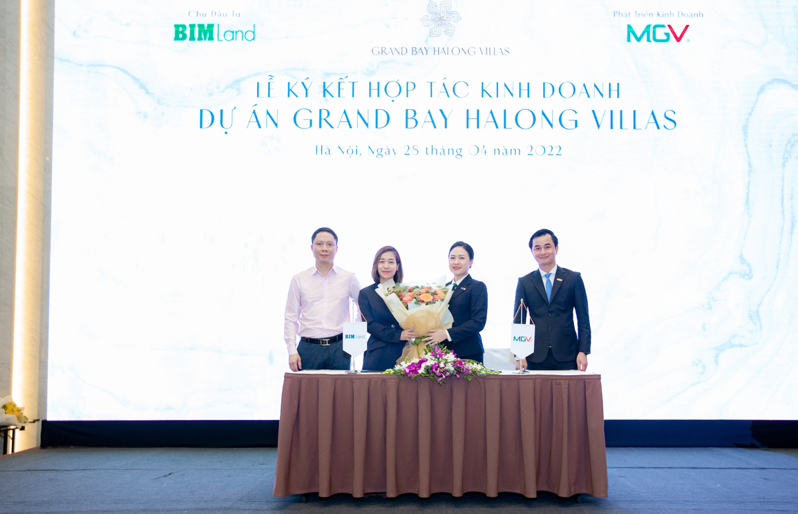 MGV hợp tác với BIM Land phát triển dự án Grand Bay Halong Villas - 1 MGV hợp tác với BIM Land phát triển dự án Grand Bay Halong Villas - 1
