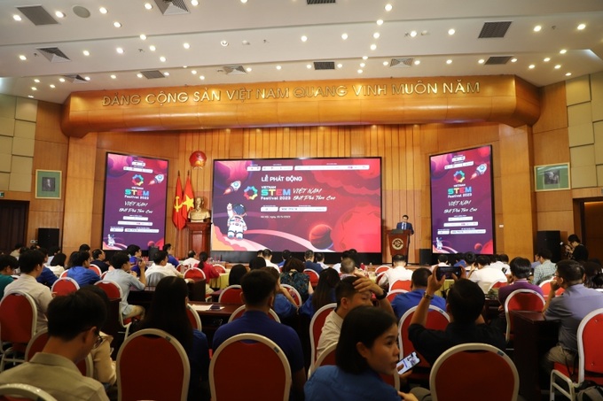 Lễ phát động Ngày hội STEM Quốc gia lần thứ 9 – Vietnam STEM Festival 2023. Ảnh BTC