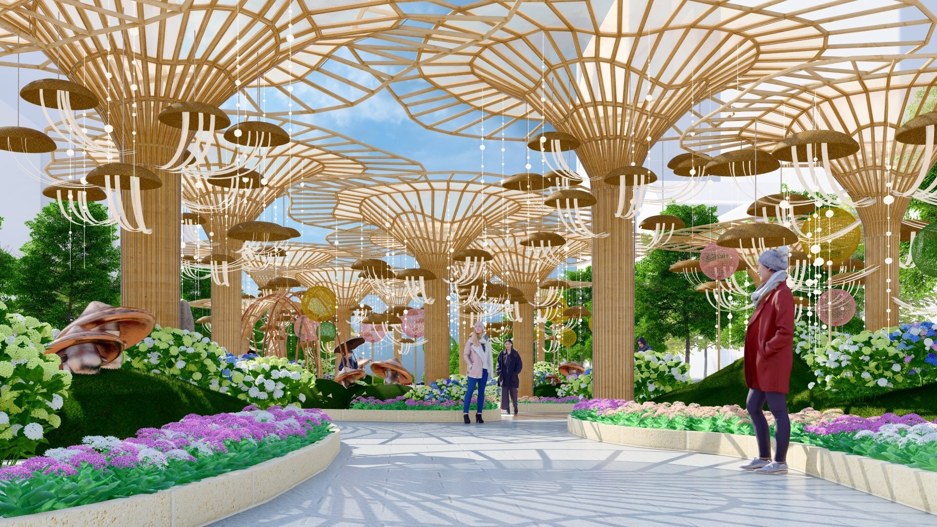 Diện mạo Đường hoa Nguyễn Huệ TPHCM Tết Quý Mão 2023 - 15 Diện mạo Đường hoa Nguyễn Huệ TPHCM Tết Quý Mão 2023 - 15