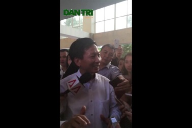 Đại diện Bộ Tài nguyên - Môi trường công bố thời điểm họp báo nguyên nhân cá chết ở miền Trung (Video: Nguyễn Dương)