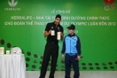 Dinh dưỡng chuyên nghiệp cho Đoàn thể thao Olympic Việt Nam