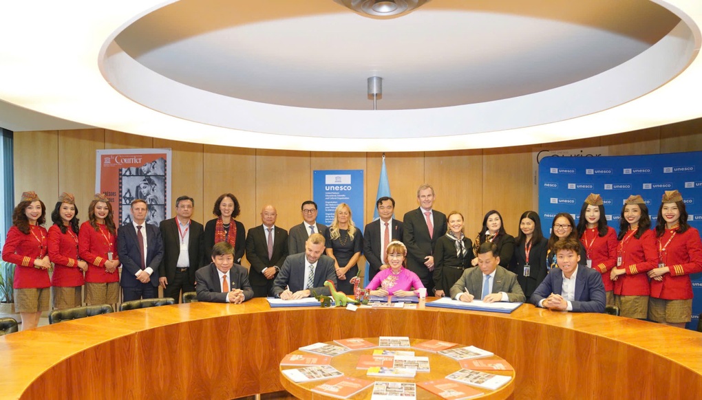 Tập đoàn Sovico và UNESCO ký kết hợp tác chiến lược 2025-2035 - 3 Tập đoàn Sovico và UNESCO ký kết hợp tác chiến lược 2025-2035 - 3