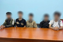 Nhóm thanh, thiếu niên chôm 2 xe máy làm phương tiện trộm sắt công trình