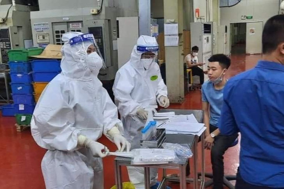 58 ca dương tính, Bắc Giang cách ly y tế hàng loạt khu vực - 1 58 ca dương tính, Bắc Giang cách ly y tế hàng loạt khu vực - 1