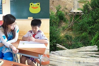 Lên Facebook chê cầu sập, giáo viên bị “xử”