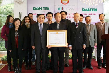 Báo Dân trí được nhận Bằng khen của Thủ tướng Chính phủ