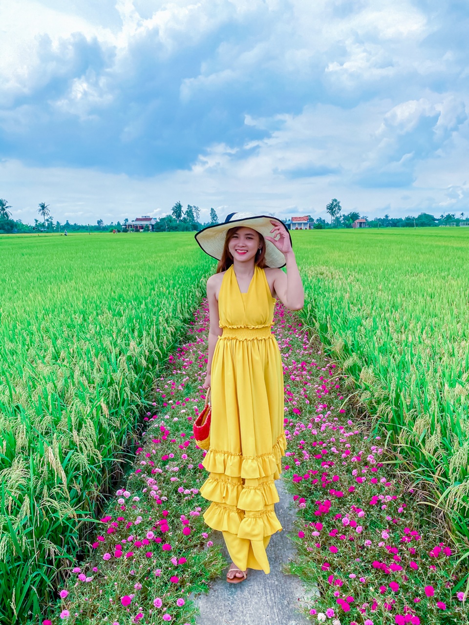 Hướng dẫn tới đường hoa mười giờ đẹp nhất Gò Công - 4 Hướng dẫn tới đường hoa mười giờ đẹp nhất Gò Công - 4