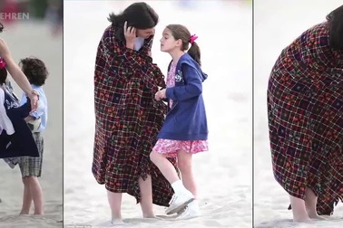 Katie Holmes đưa con gái cưng đi chơi