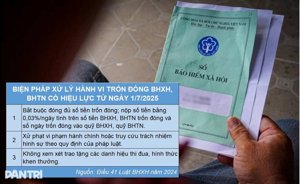Từ 1/7/2025, doanh nghiệp trốn đóng BHXH sẽ bị xử lý nghiêm - 6 Từ 1/7/2025, doanh nghiệp trốn đóng BHXH sẽ bị xử lý nghiêm - 6