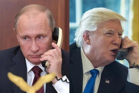 Ông Trump và ông Putin điện đàm