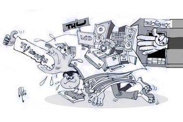 “Đóng tất cả mọi khoản phí dù có tự nguyện hay không!”