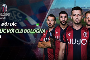 JBO Vietnam ký kết hợp đồng đối tác châu Á cùng CLB Ý Bologna F.C. 1909