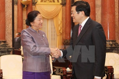  Chủ tịch nước Trương Tấn Sang tiếp lãnh đạo cấp cao dự IPU 132