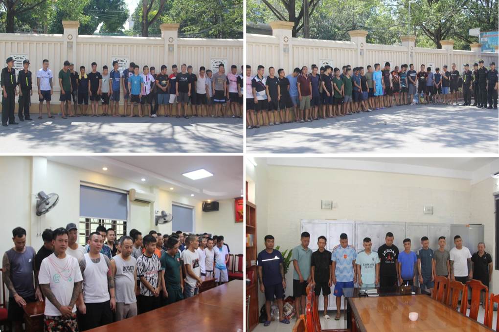 Triệt phá sới gà quy mô lớn với cả trăm người tham gia - 1 Triệt phá sới gà quy mô lớn với cả trăm người tham gia - 1
