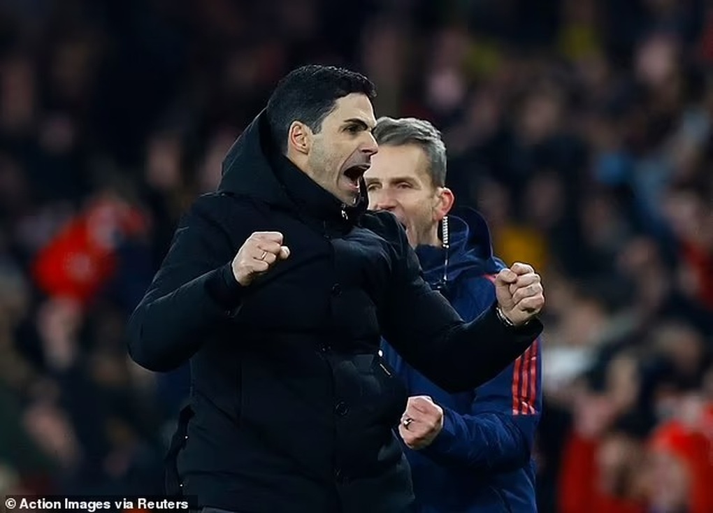 Arsenal thắng Man Utd, HLV Mikel Arteta vẫn nói điều khiêm tốn - 2 Arsenal thắng Man Utd, HLV Mikel Arteta vẫn nói điều khiêm tốn - 2