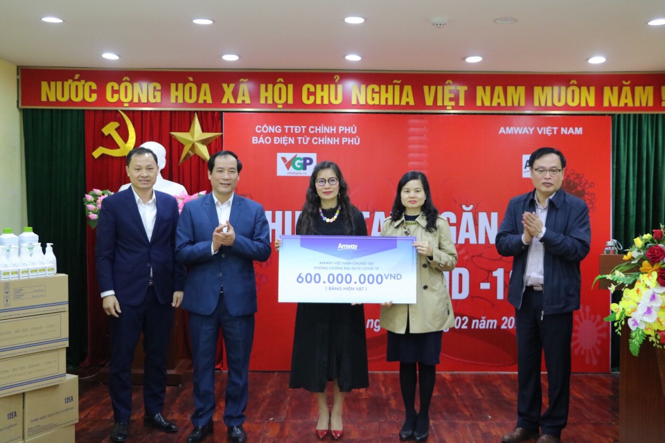 Amway Việt Nam chung tay phòng chống dịch Covid-19 - 2 Amway Việt Nam chung tay phòng chống dịch Covid-19 - 2