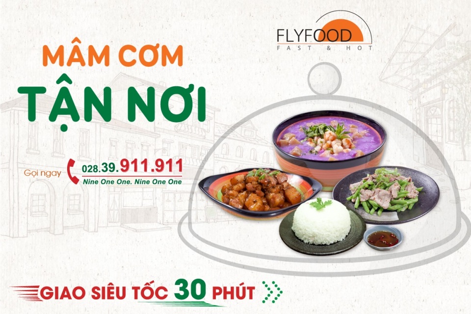 FLYFOOD ra mắt cơm gia đình giao tận nơi để đáp ứng nhu cầu mùa dịch - 1 FLYFOOD ra mắt cơm gia đình giao tận nơi để đáp ứng nhu cầu mùa dịch - 1