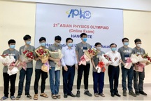 Trao giải trực tuyến Olympic Vật lý Châu Á -Thái Bình Dương (APhO) năm 2021