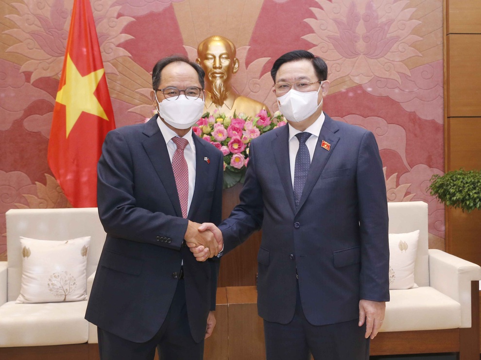 Chủ tịch Quốc hội Vương Đình Huệ tiếp Đại sứ Hàn Quốc và Đại sứ Ấn Độ - 1 Chủ tịch Quốc hội Vương Đình Huệ tiếp Đại sứ Hàn Quốc và Đại sứ Ấn Độ - 1