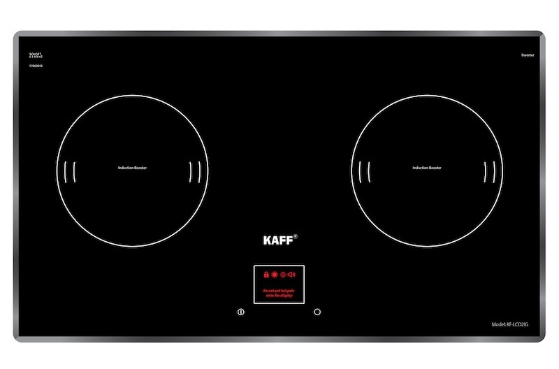 Bếp từ âm 2 vùng nấu Kaff KF-LCD2IG sang trọng, hiện đại và an toàn