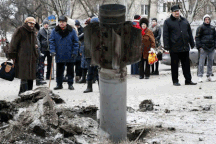 Bệnh viện ở Donetsk dính đạn pháo trong lúc diễn ra cuộc gặp 4 bên