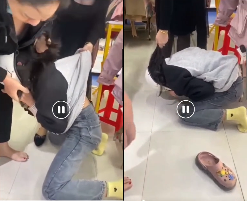 Vụ cô gái quỳ gối bị chủ shop thời trang đánh: Tôi đã khóc khi xem clip - 1 Vụ cô gái quỳ gối bị chủ shop thời trang đánh: Tôi đã khóc khi xem clip - 1