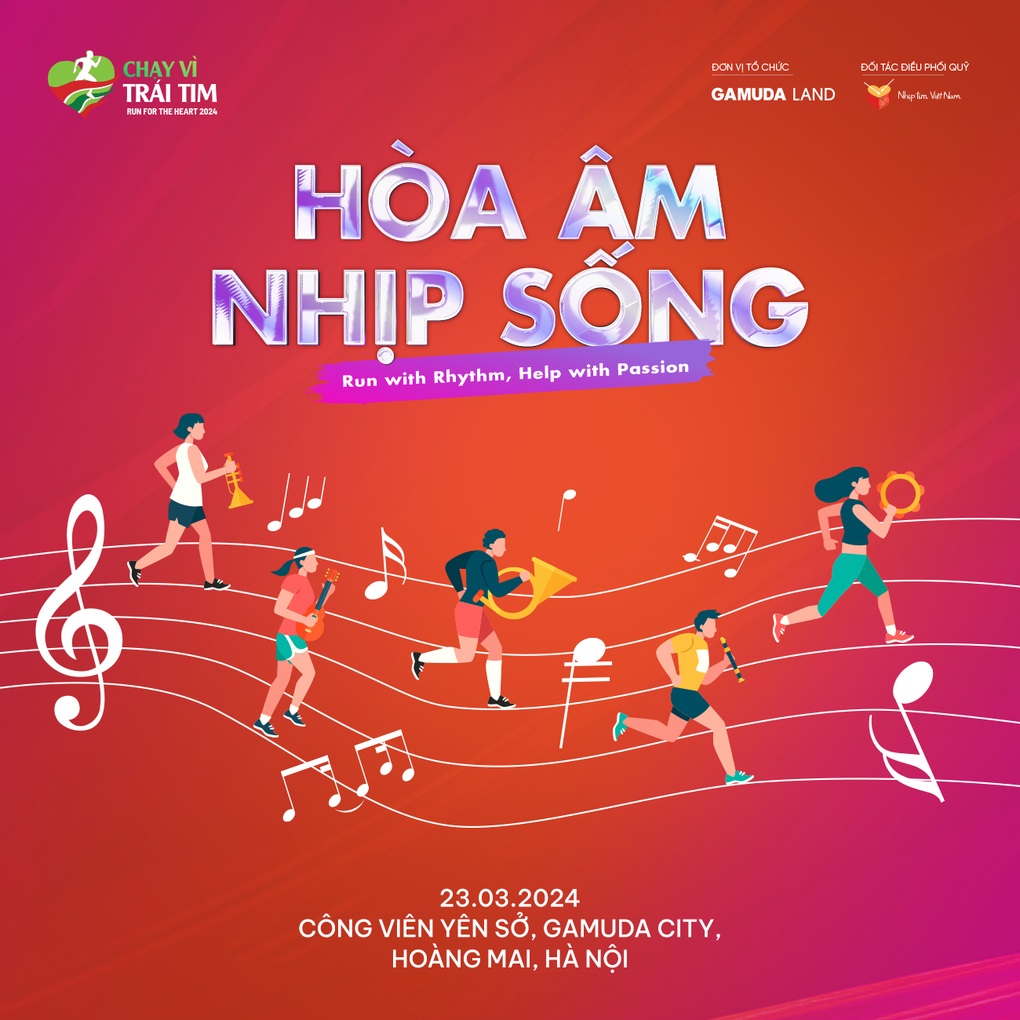Giải chạy mang chủ đề âm nhạc mới lạ ở Hà Nội - 1 Giải chạy mang chủ đề âm nhạc mới lạ ở Hà Nội - 1