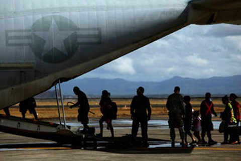 Hậu Haiyan, khi cứu trợ trở thành công cụ chính sách của Mỹ