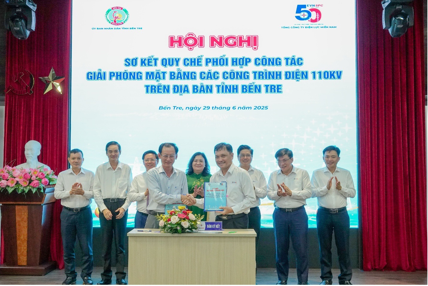 Hoàn thành đóng điện nhiều công trình lưới điện 110kV trọng điểm trên địa bàn tỉnh Bến Tre - 4