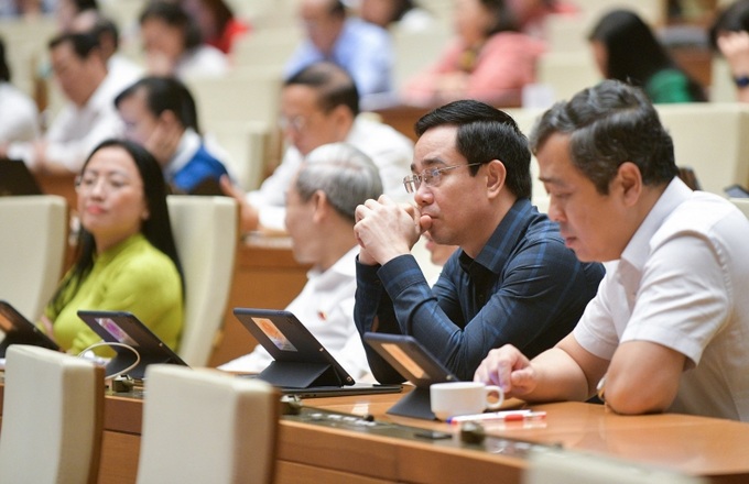 Đại biểu Quốc hội tại phiên thảo luận