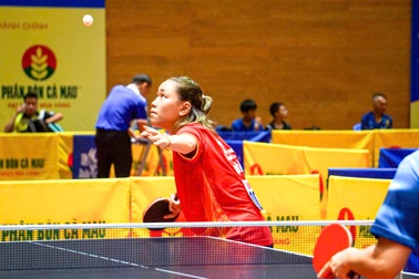 Hơn 200 vận động viên tranh tài tại giải vô địch bóng bàn quốc gia