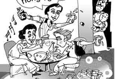 “Văn hoá ăn nhậu”... lý sự