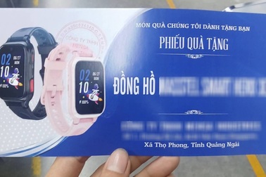 Công ty tặng hơn 4.700 đồng hồ thông minh trị giá 6,6 tỷ đồng cho công nhân