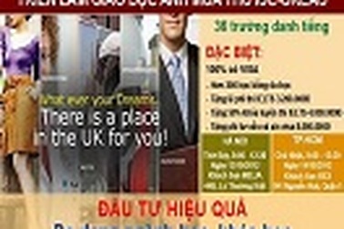 Học bổng “khủng” tại triển lãm Giáo dục Anh Quốc ISC-UKEAS