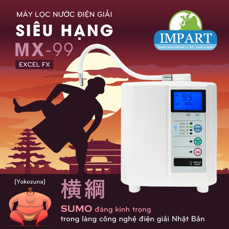 Máy lọc nước kangen thế hệ mới MX-99 giá bán dưới 80 triệu - 4 Máy lọc nước kangen thế hệ mới MX-99 giá bán dưới 80 triệu - 4