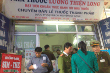 Bắt lượng “khủng” thuốc tân dược hết hạn được dập lại “đát”