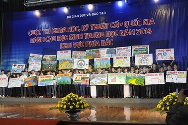 372 học sinh dự cuộc thi khoa học kĩ thuật cấp quốc gia