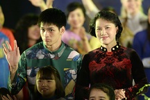 Toàn cảnh phần trình diễn thăng hoa của Festival Áo dài Hà Nội 2016