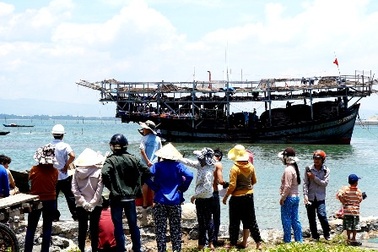 38 ngư dân Quảng Nam bị Brunei bắt giữ đã về nhà