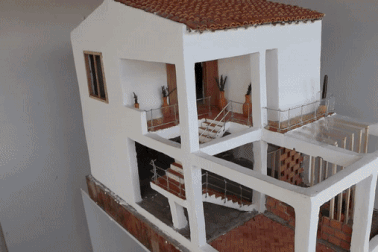 Chàng trai hút hàng triệu view với ngôi nhà mô hình xây bằng bê tông cốt thép như nhà thật