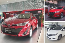 Giảm 50% phí trước bạ, xe sedan hạng B nào được hưởng lợi nhiều nhất?