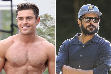 Không thể nhận ra Zac Efron với hình ảnh hiện tại