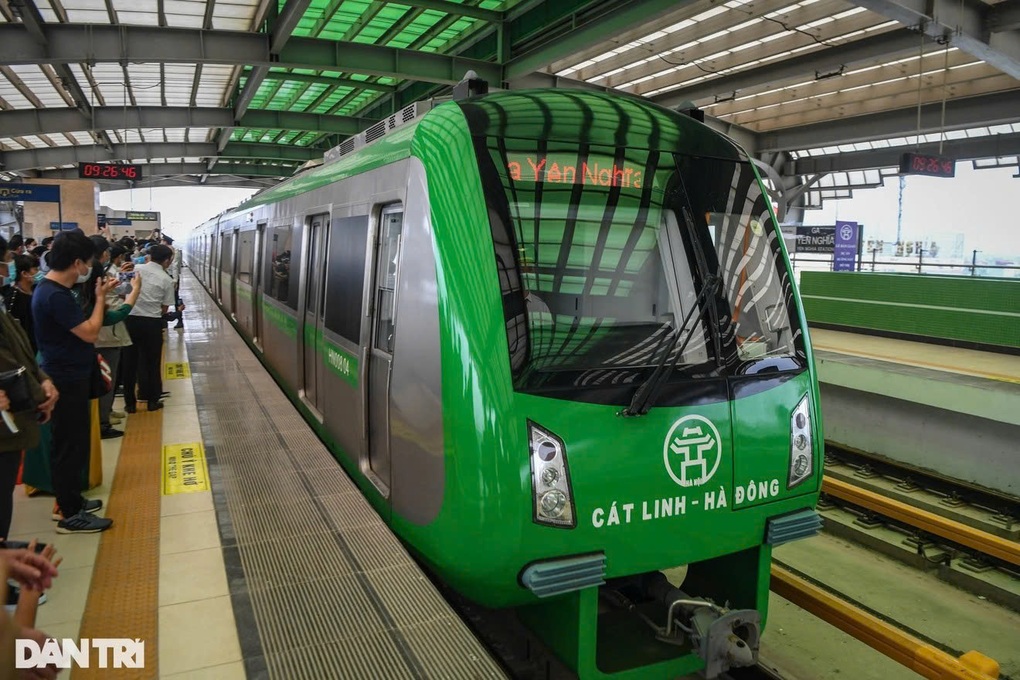 Hà Nội thay đổi lịch chạy tàu metro Cát Linh - Hà Đông và Nhổn - Cầu Giấy - 1 Hà Nội thay đổi lịch chạy tàu metro Cát Linh - Hà Đông và Nhổn - Cầu Giấy - 1