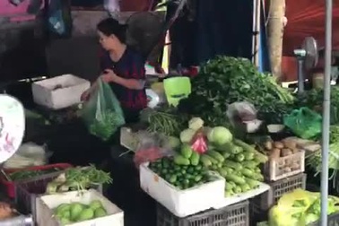 Rau củ Việt tăng gấp đôi, hàng Trung Quốc lại đứng giá sau mưa bão